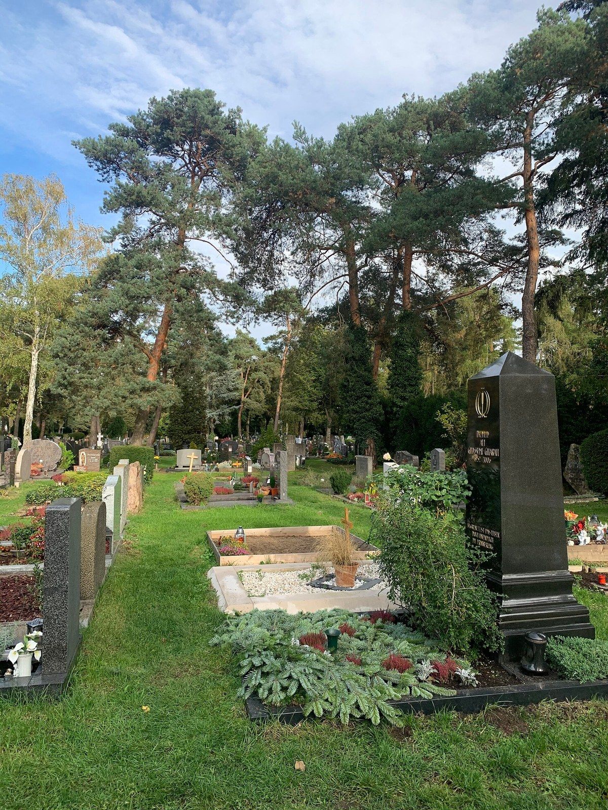 Ansicht des Neuen Friedhofs Offenbach – Neuer Friedhof Offenbach